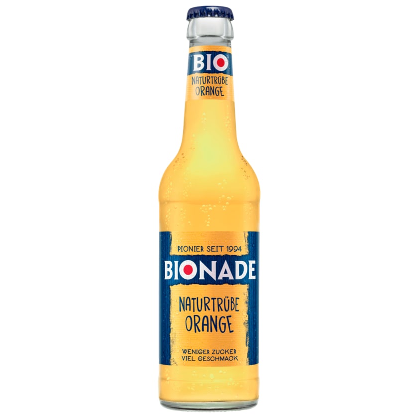 Bionade Bio Naturtrübe Orange 0,33l